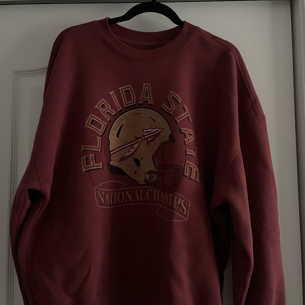 Hollister Florida State Crewneck Sweater Vintage Look